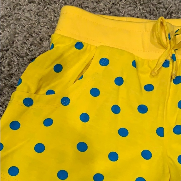 🆕 Girls Polka Dot Cotton Shorts 10/12 - Picture 2 of 4